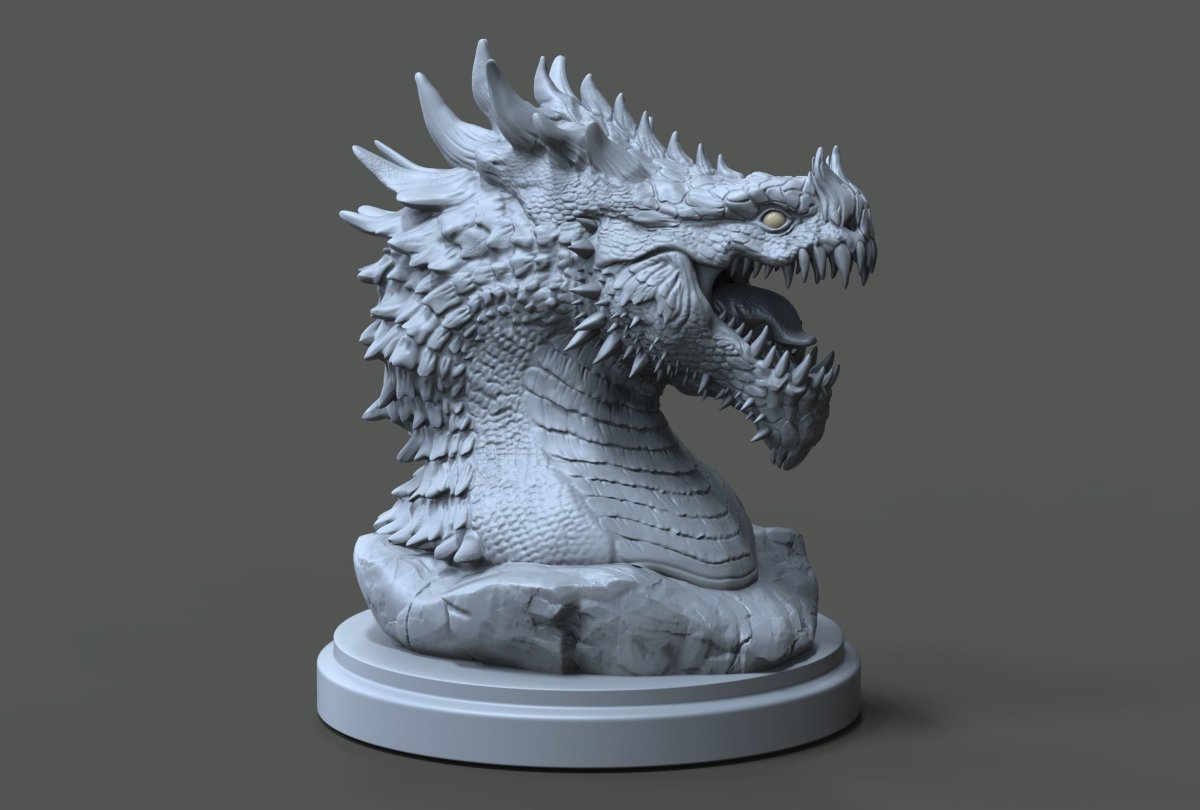 Dragon Statue 3d