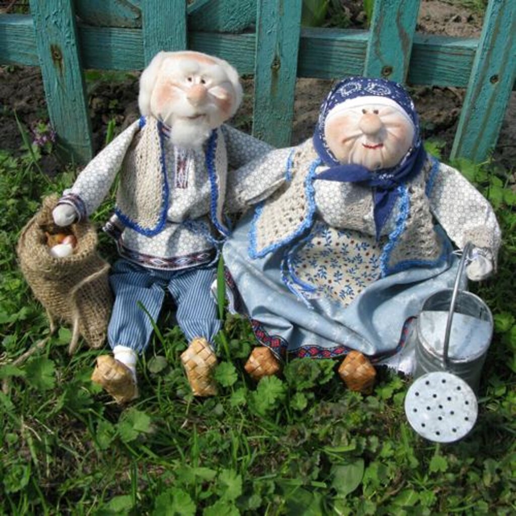 Куклы дед и баба