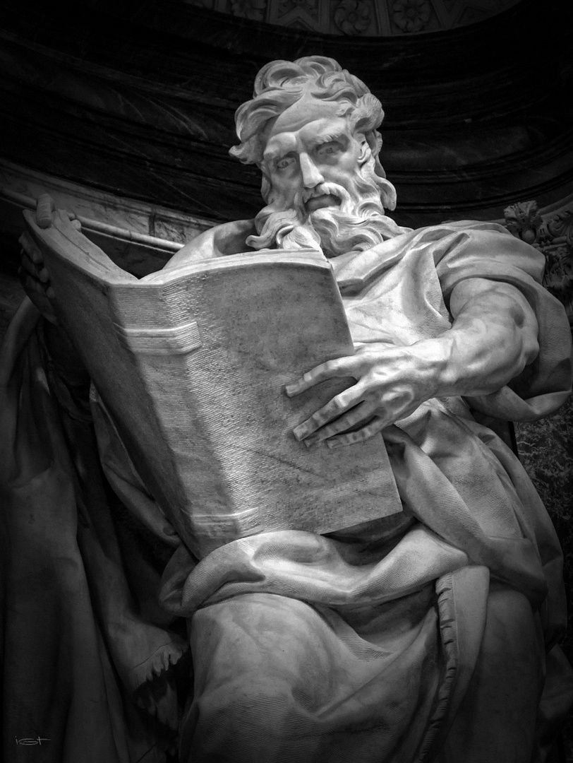 St Matthew by Camillo Rusconi скульптура