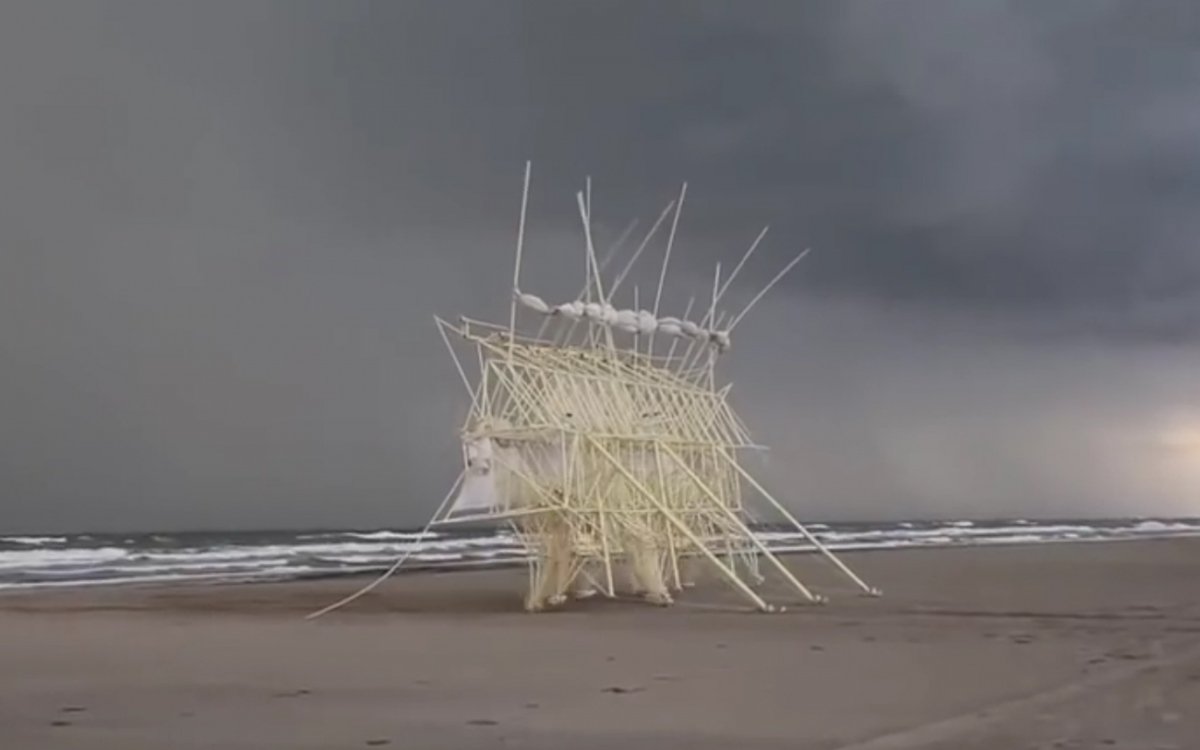 Скульптуры тео янсена