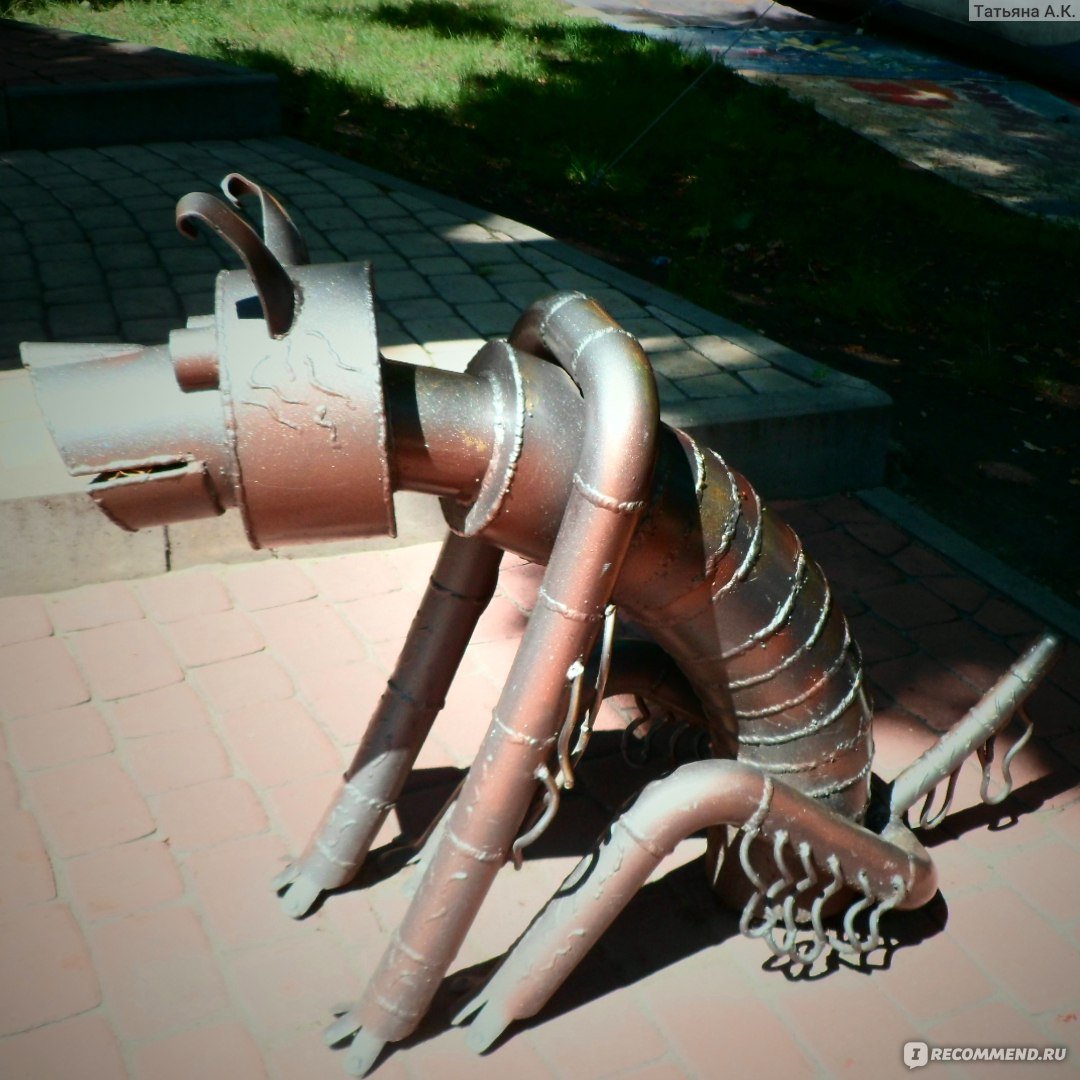 Скульптуры парка грудас