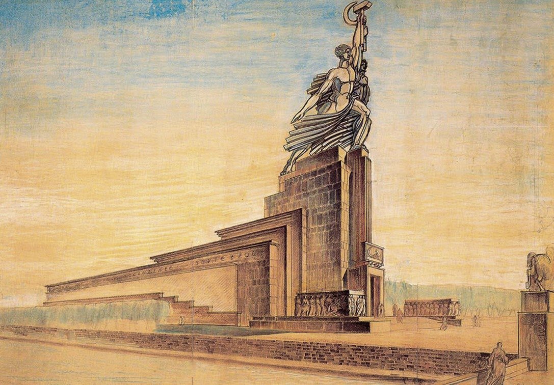 Павильон в Париже 1937 Иофана