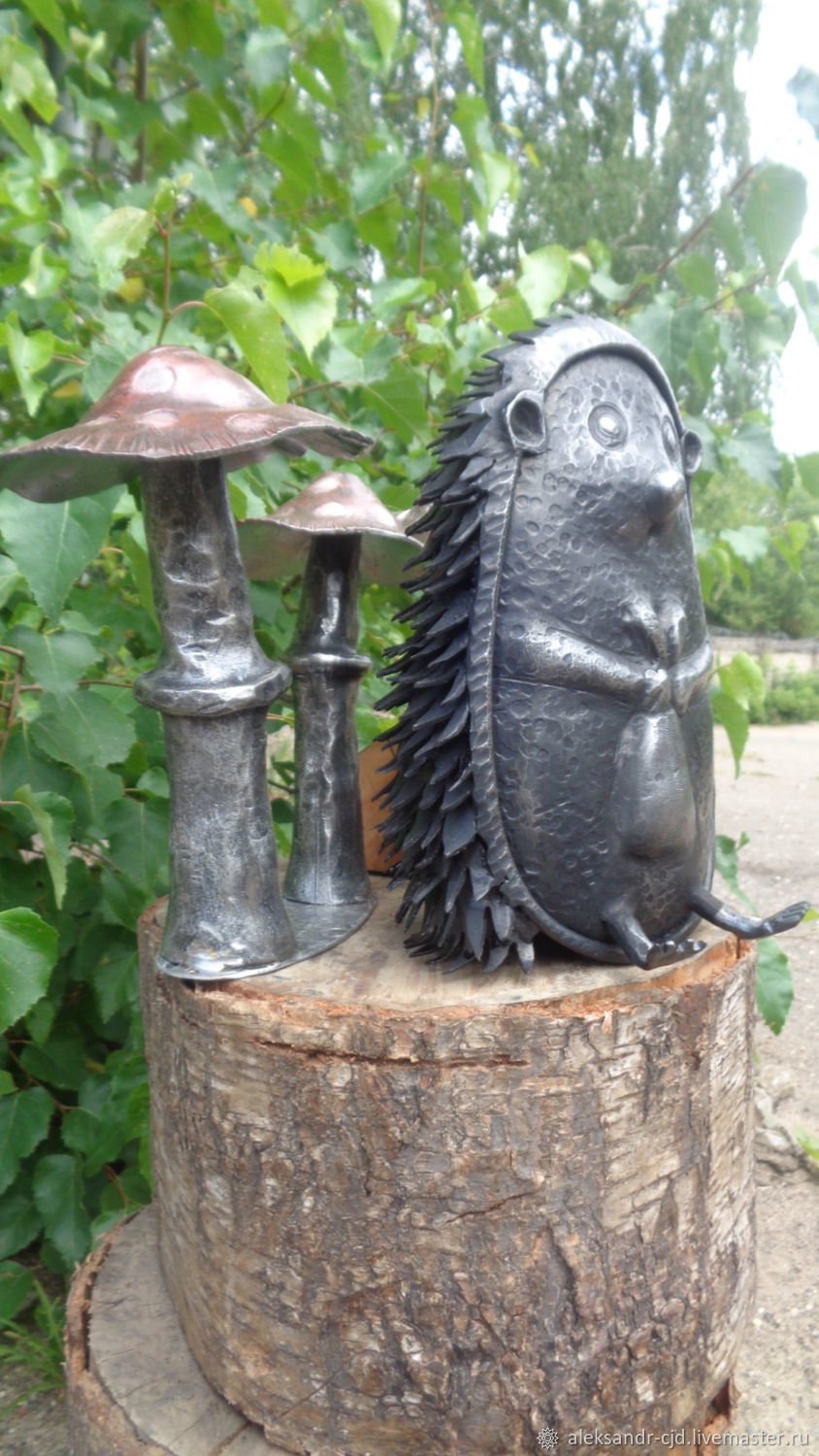 Кованый пенек