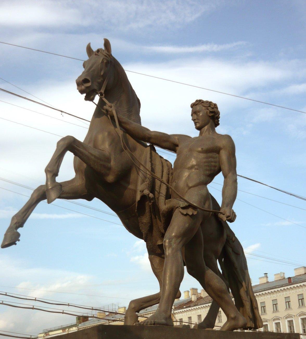 Укрощение коня Петр Клодт