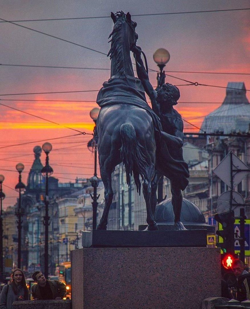Аничков мост Автор скульптур