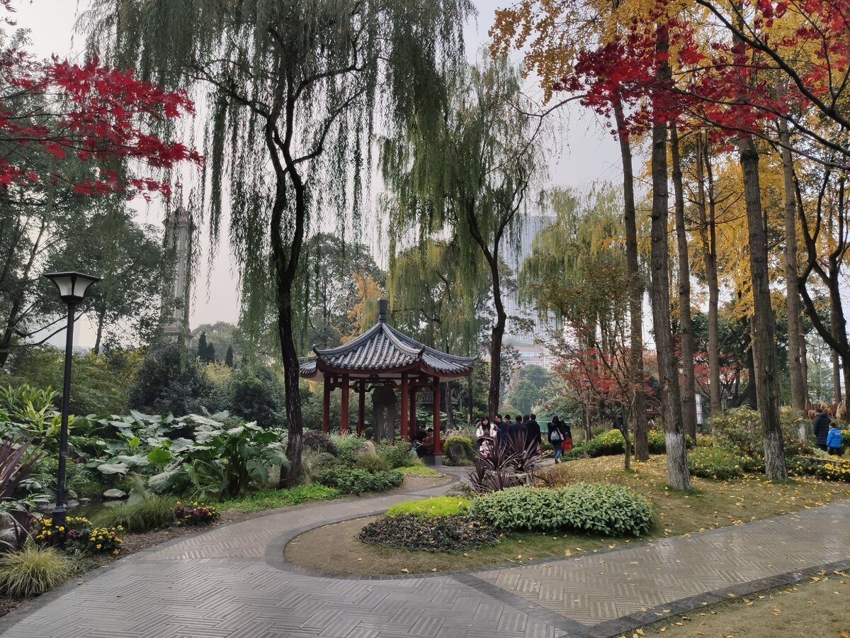 Китайский парк в Куркино
