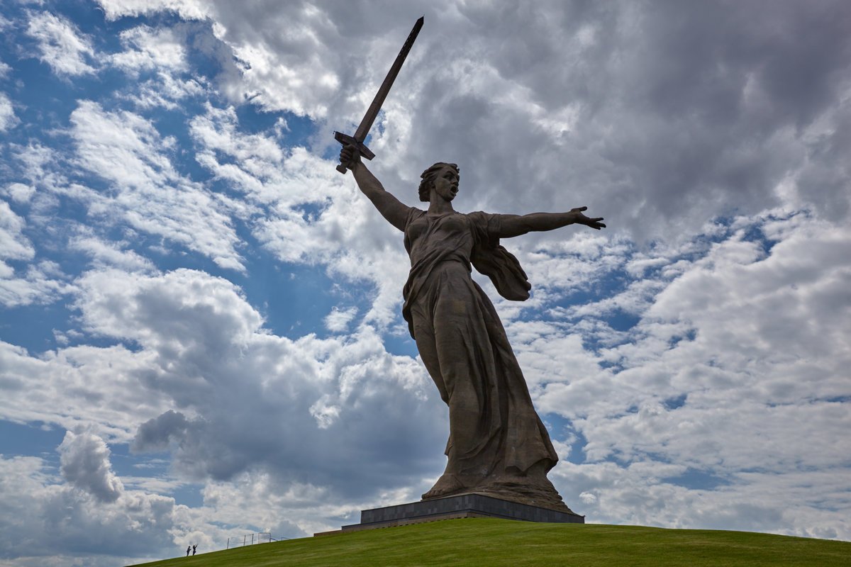 Волгоград Родина мать Мамаев Курган