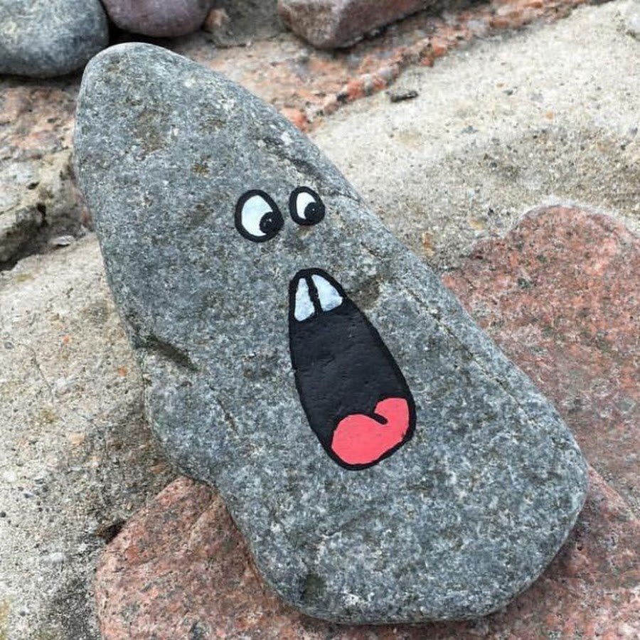 Фигуры из камней для сада