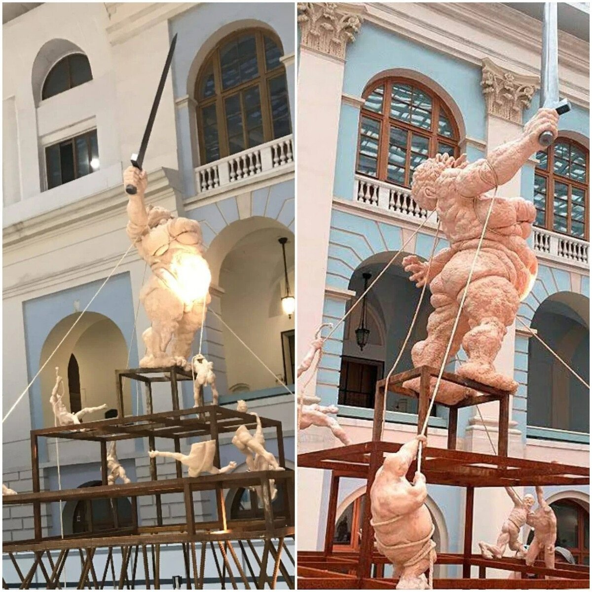Олег Кулик Родина мать