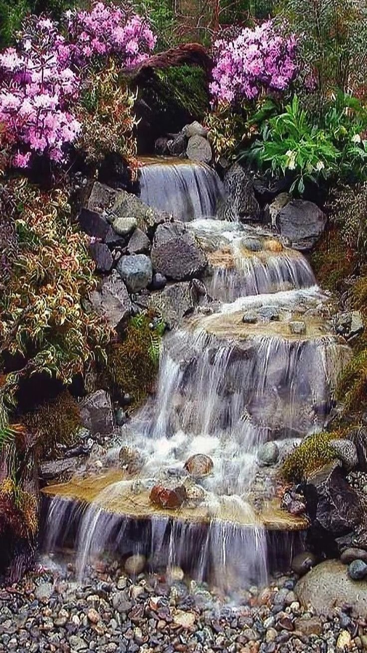 Огородный водопад