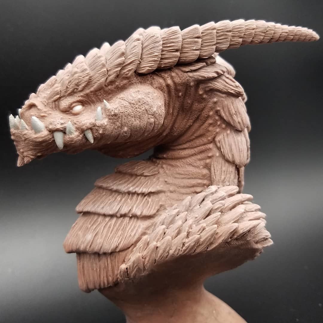 Clay Bust