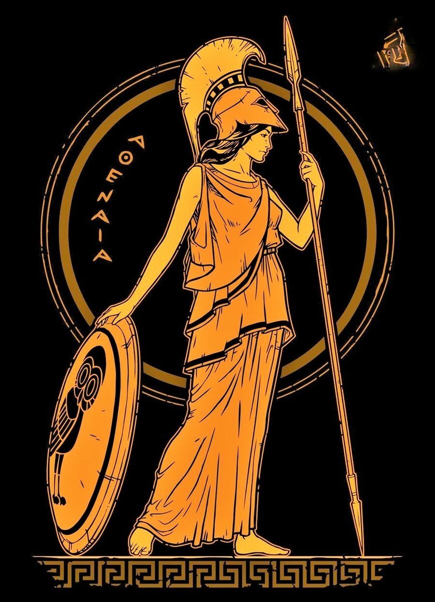 Афина Паллада богиня