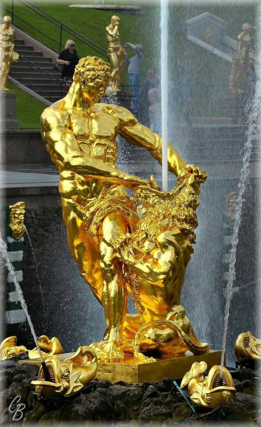 Козловский. Фонтан «Самсон», Петергоф