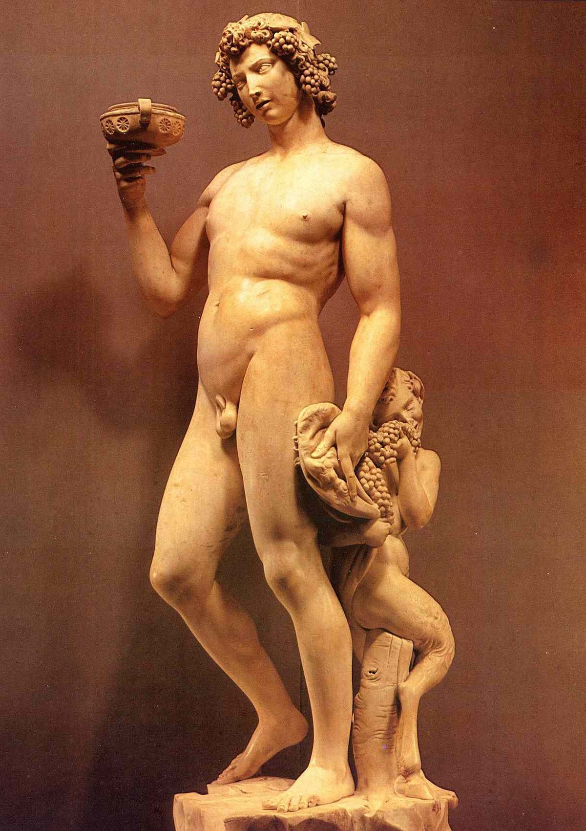 Вакх Микеланджело скульптура