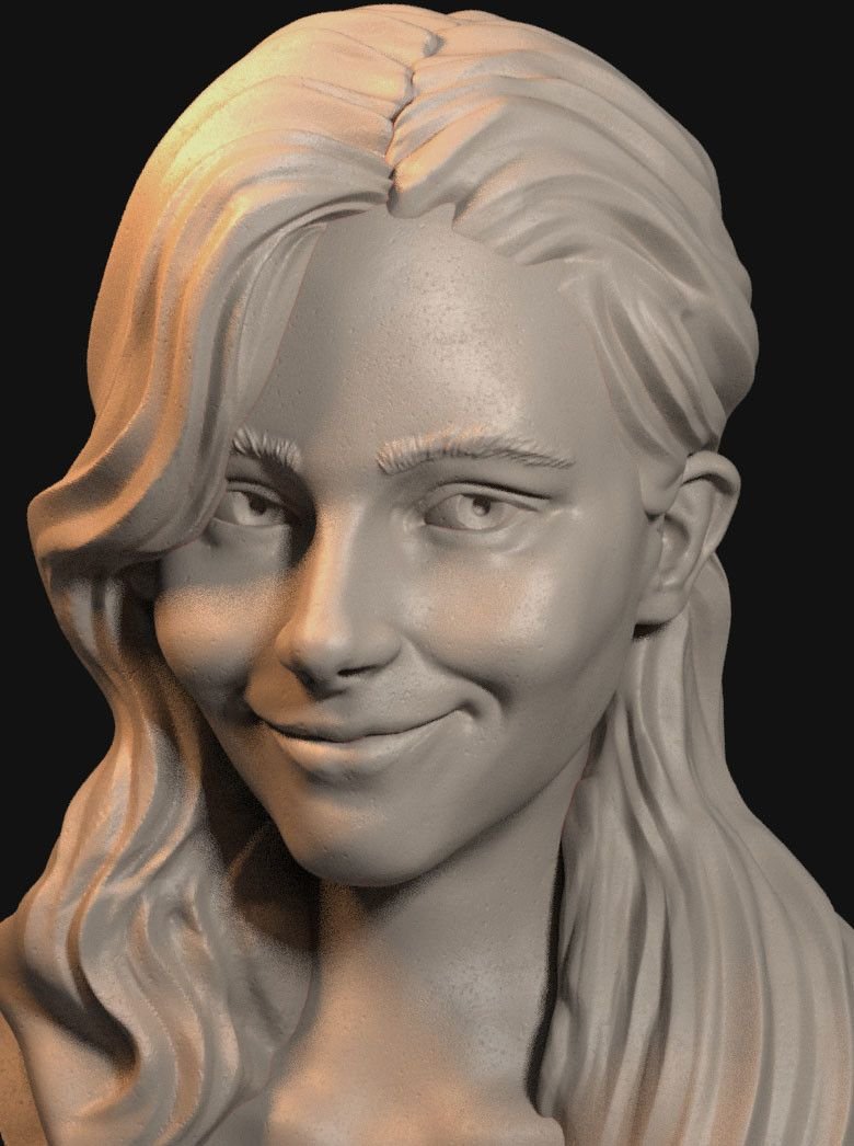 Hair кисти Zbrush