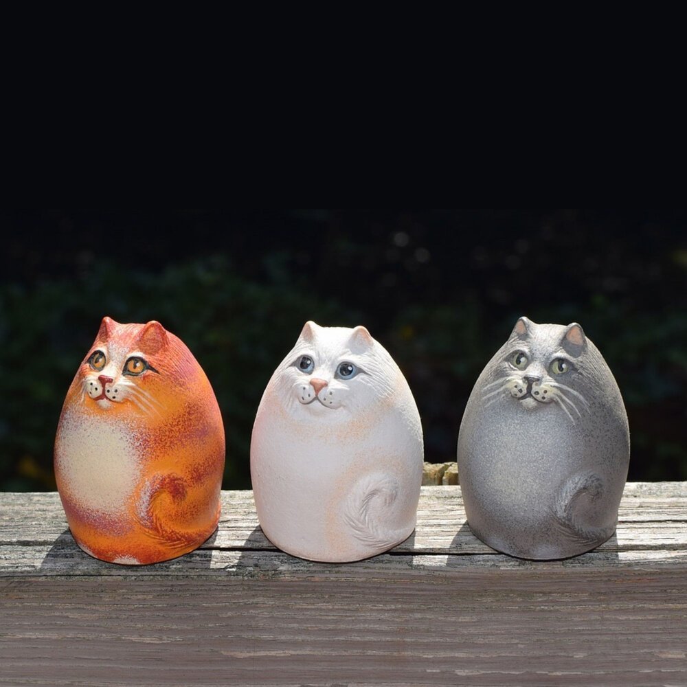 Котик из глины