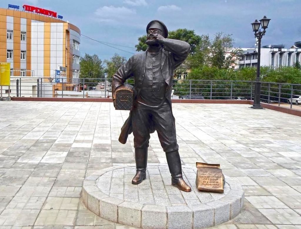 Памятник Верхнеудинскому купцу Улан-Удэ