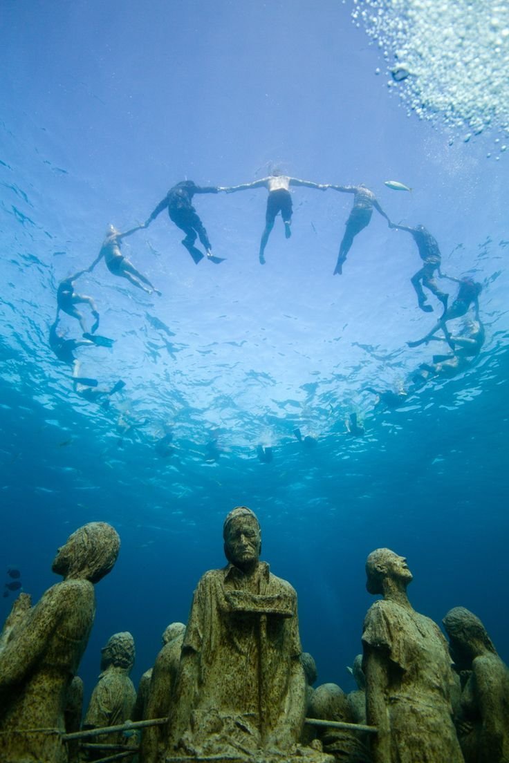 Канкун Мексика подводный музей