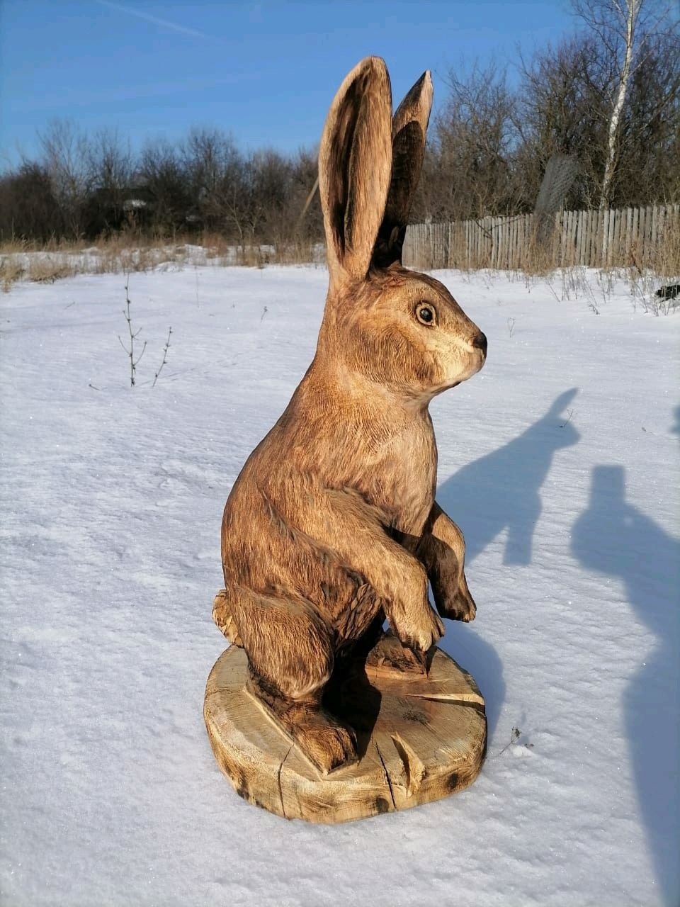 Деревянные фигуры для дачи