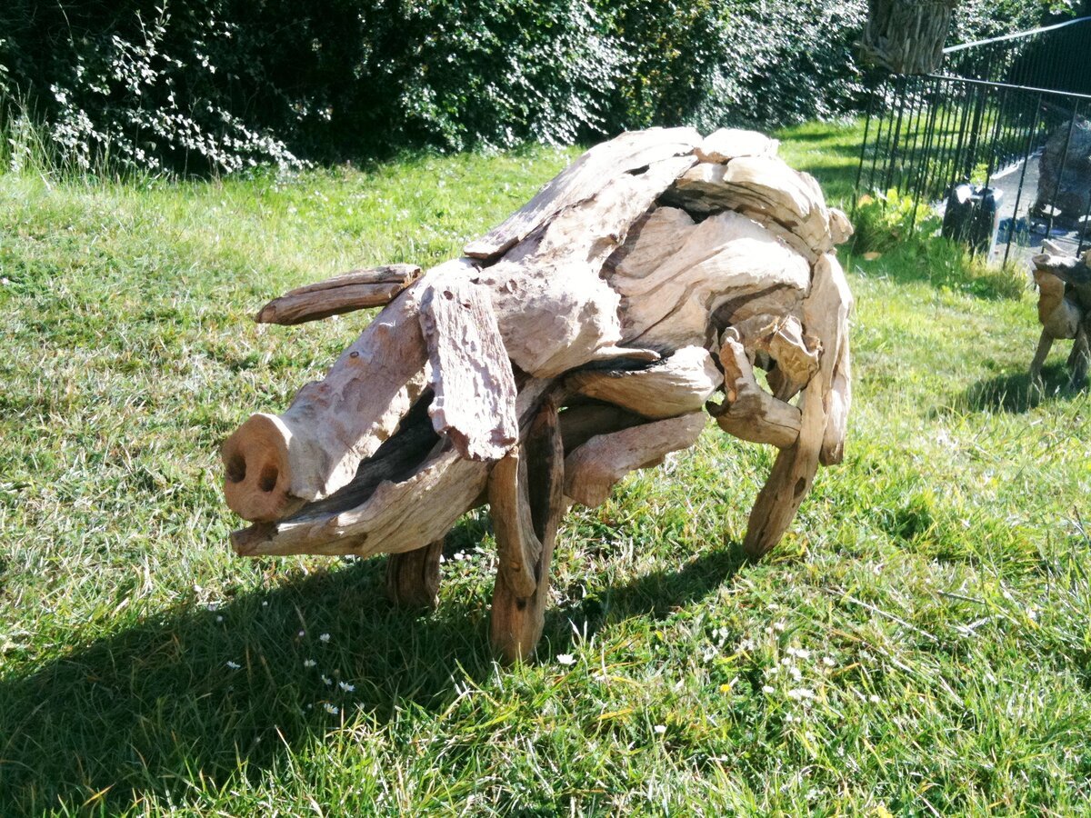 Поделки из коряги дерева