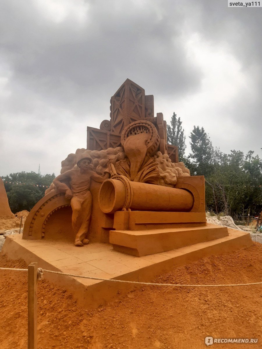 Песчаные скульптуры в Челябинске