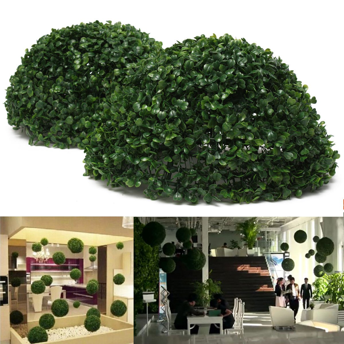 Деревья из искусственной зелени