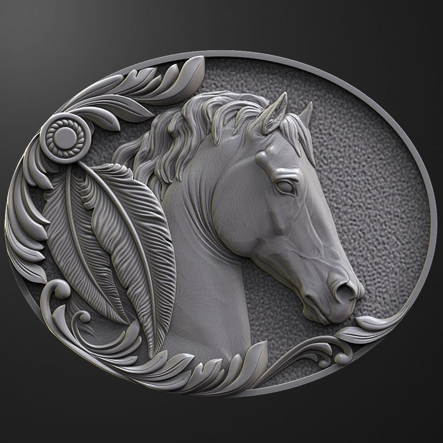 3д модель для 3д принтера Horseman