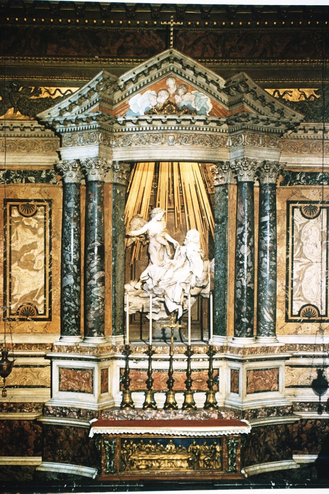 Капелла Корнаро. Церковь Санта Мария делла Виттория. 1645-1652