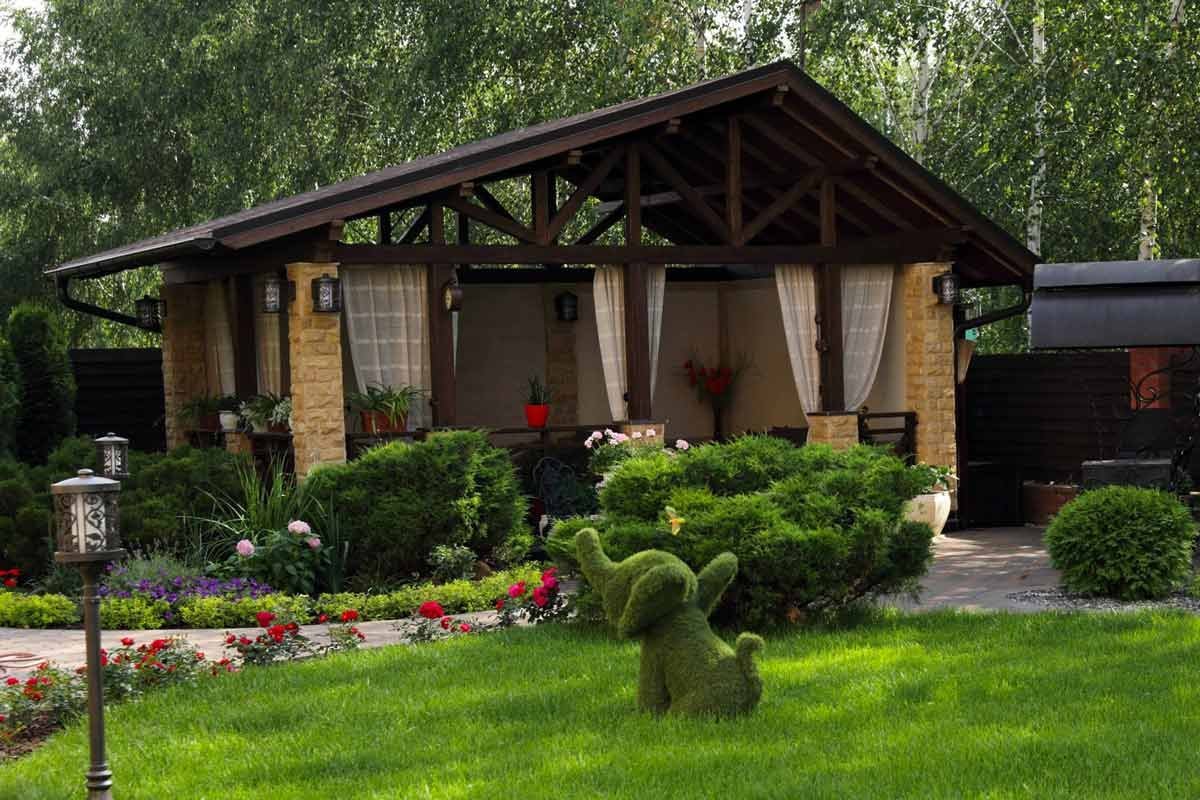 Беседки на приусадебном участке