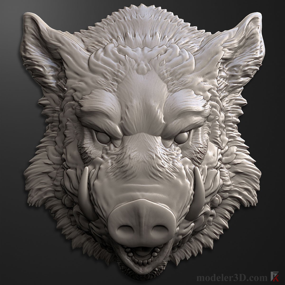 Бизон STL 3d