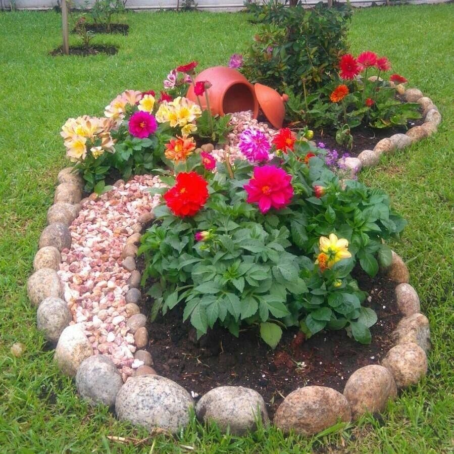 Красивые клумбы