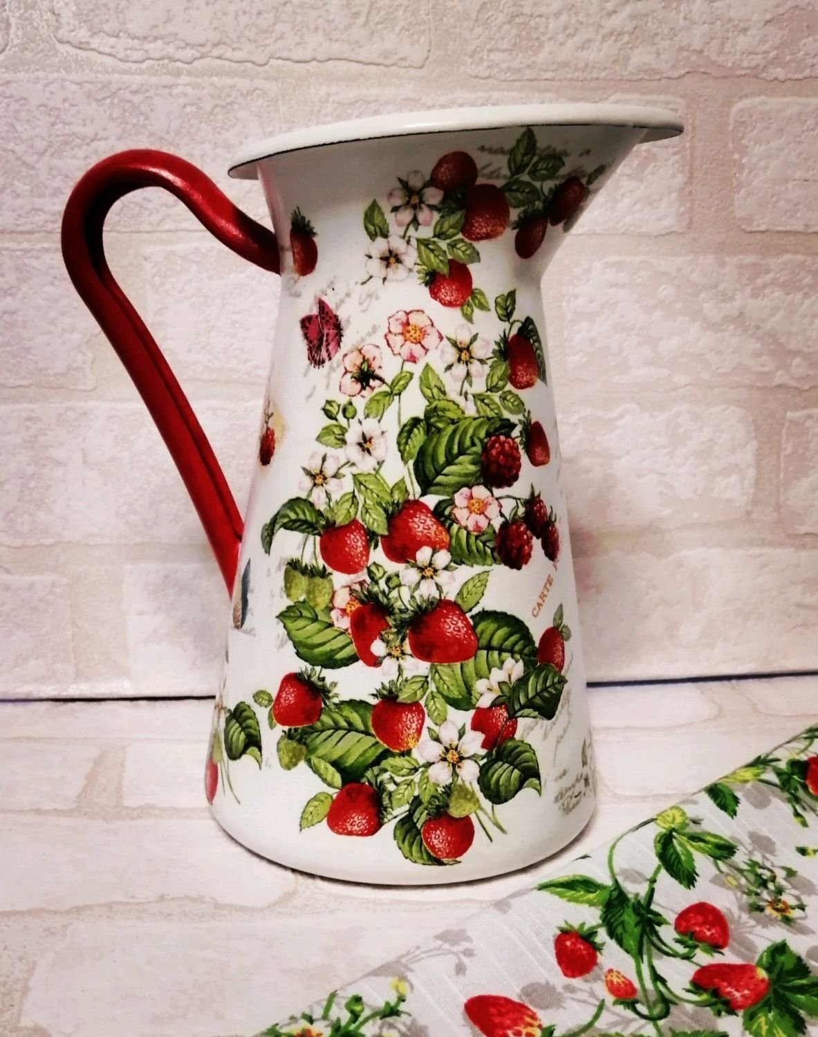 Декупаж кувшина