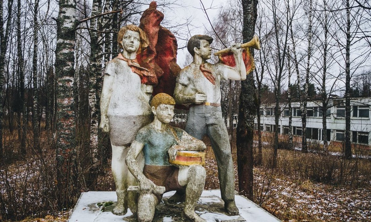 Пионерский лагерь СССР заброшенный лагерь