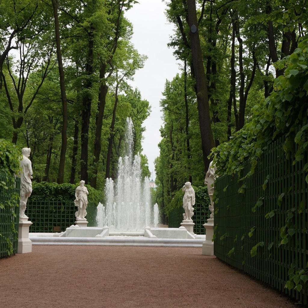 Летний сад 1704