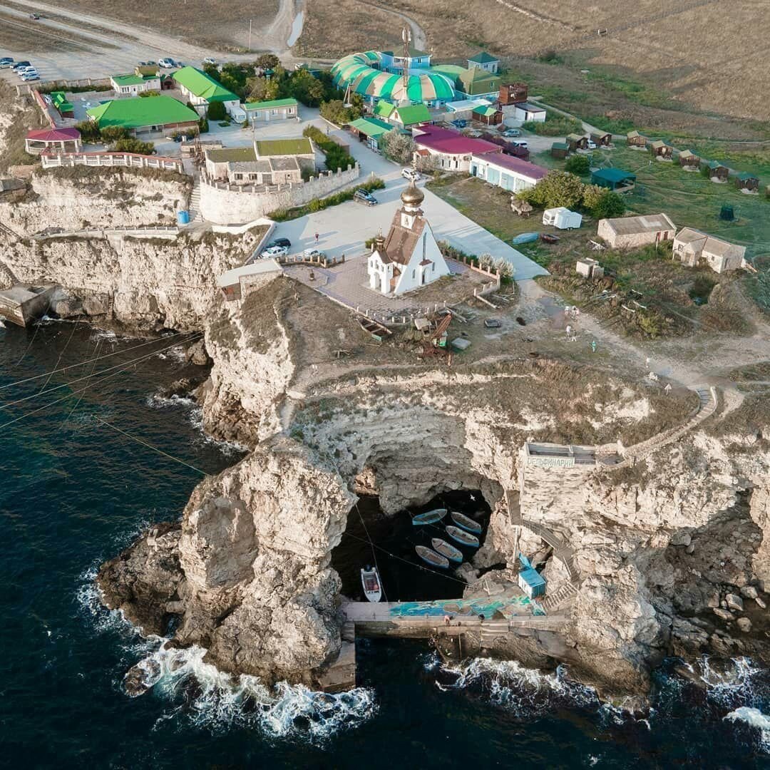 Тарханкут часовня св Николая