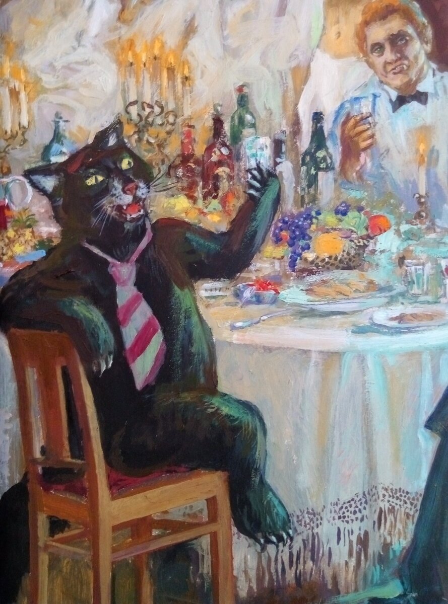 Кот Бегемот и Коровьев мастер и Маргарита