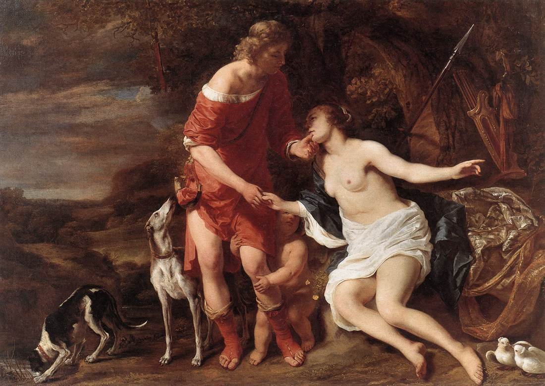 «Венера и адонис» (1554)