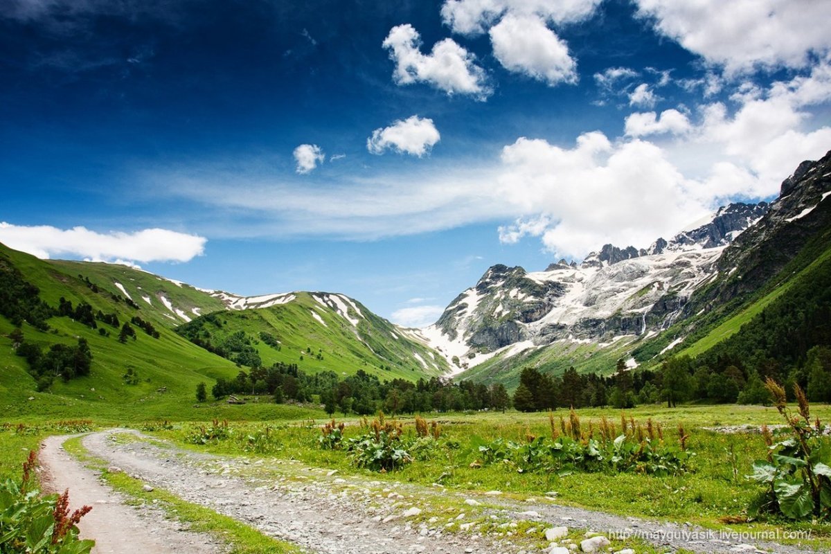 Горная панорама Архыз