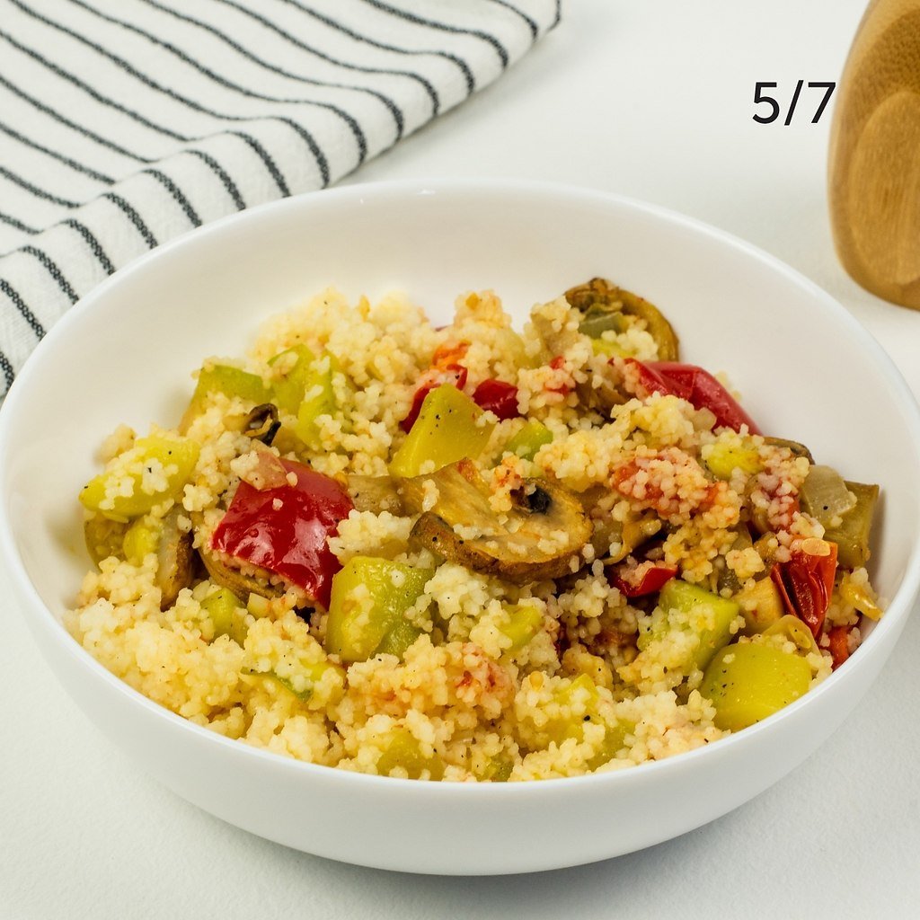 Кускус с овощами