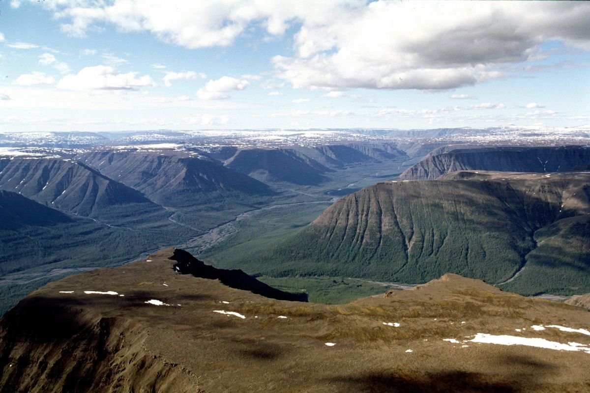 Среднесибирское плоскогорье (плато Путорана),