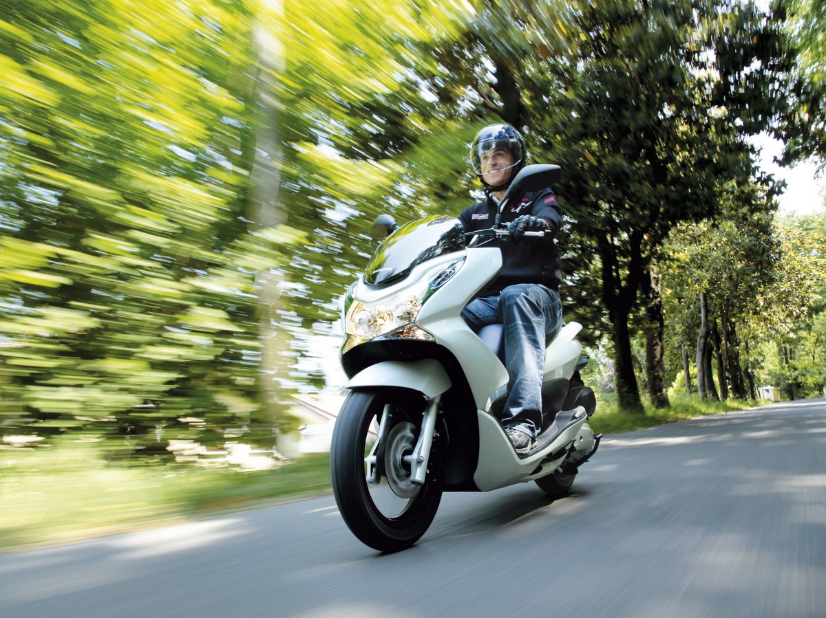 Фотосессия с Honda PCX 125
