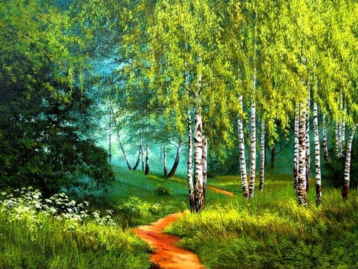 Художник Александр Былич лес