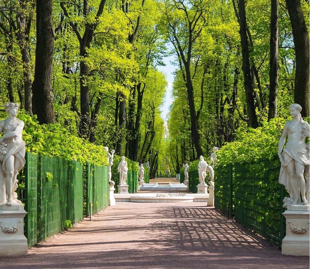 Летний сад в Санкт-Петербурге