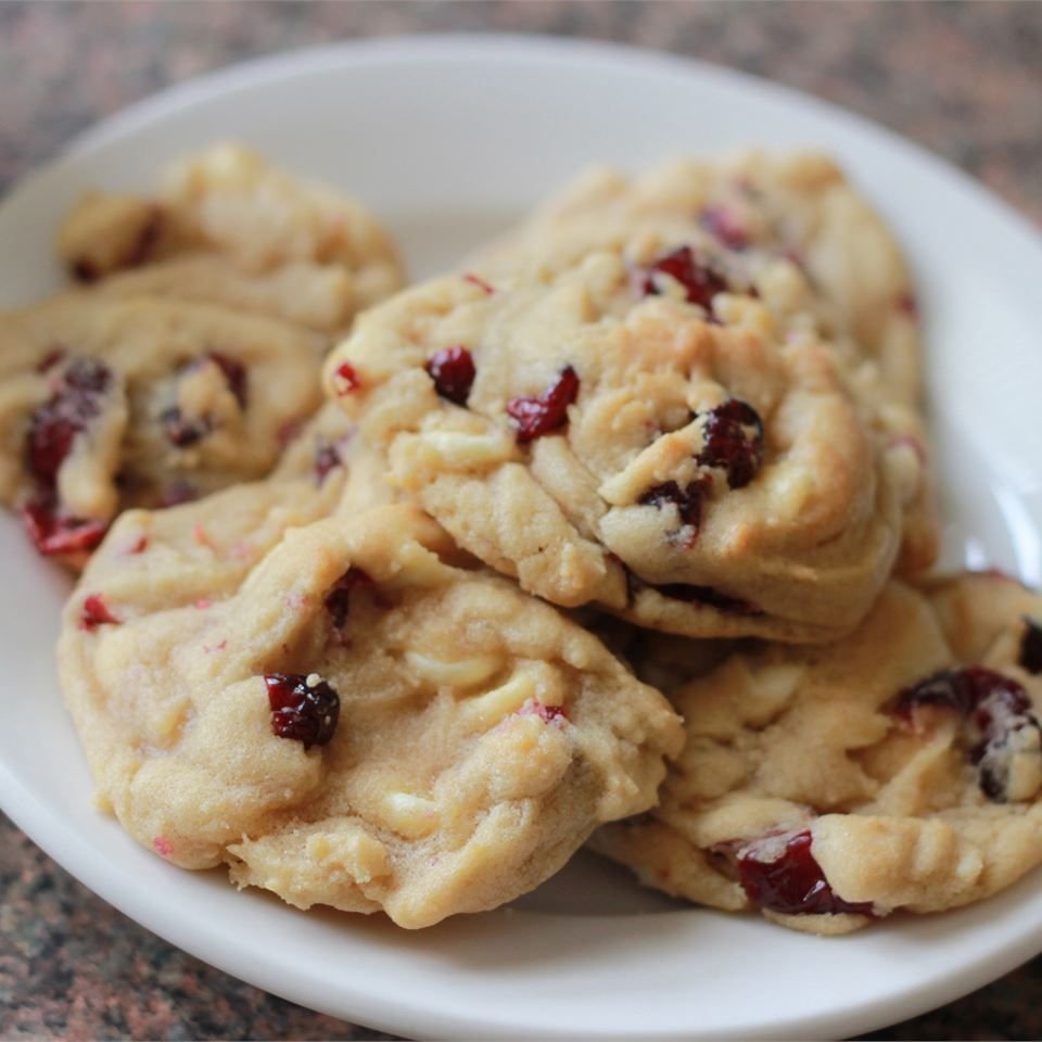 Кукис печенье с клюквой