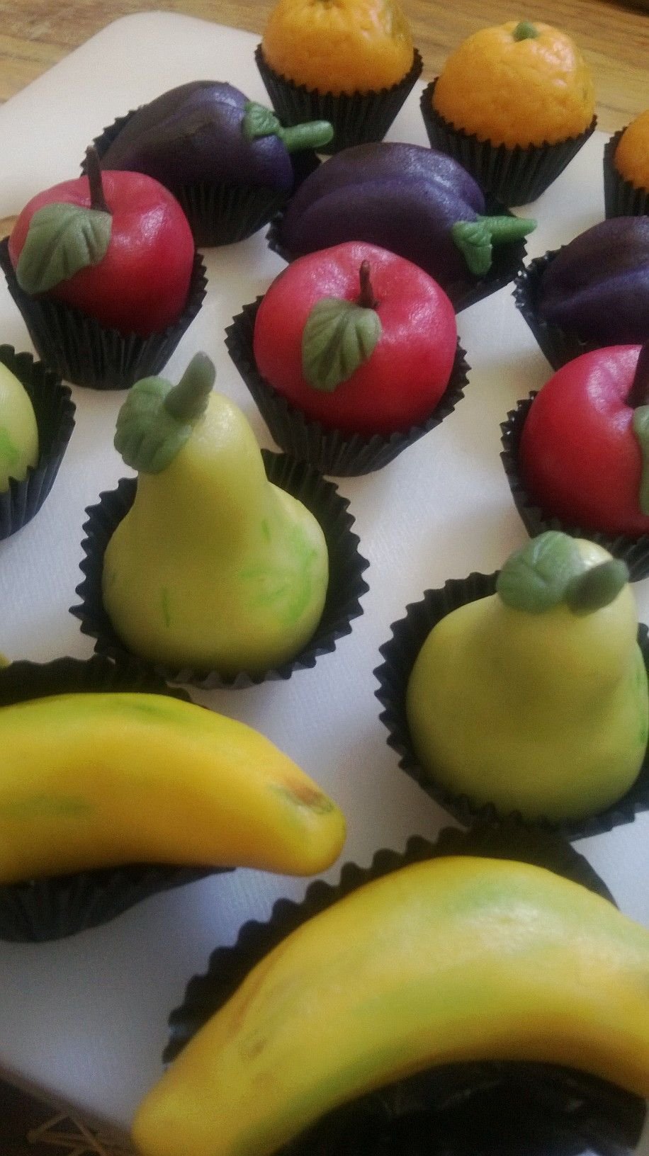Марципан фрукты