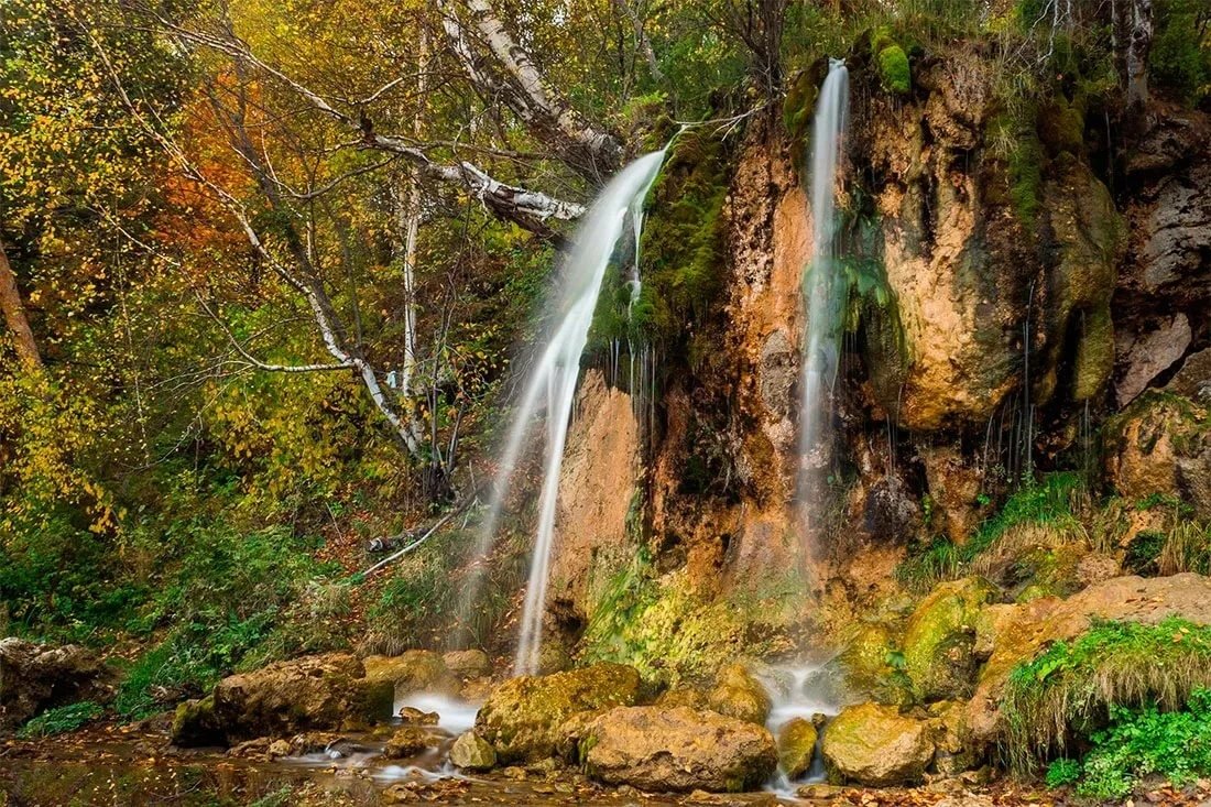 Водопад Плакун Пермский край