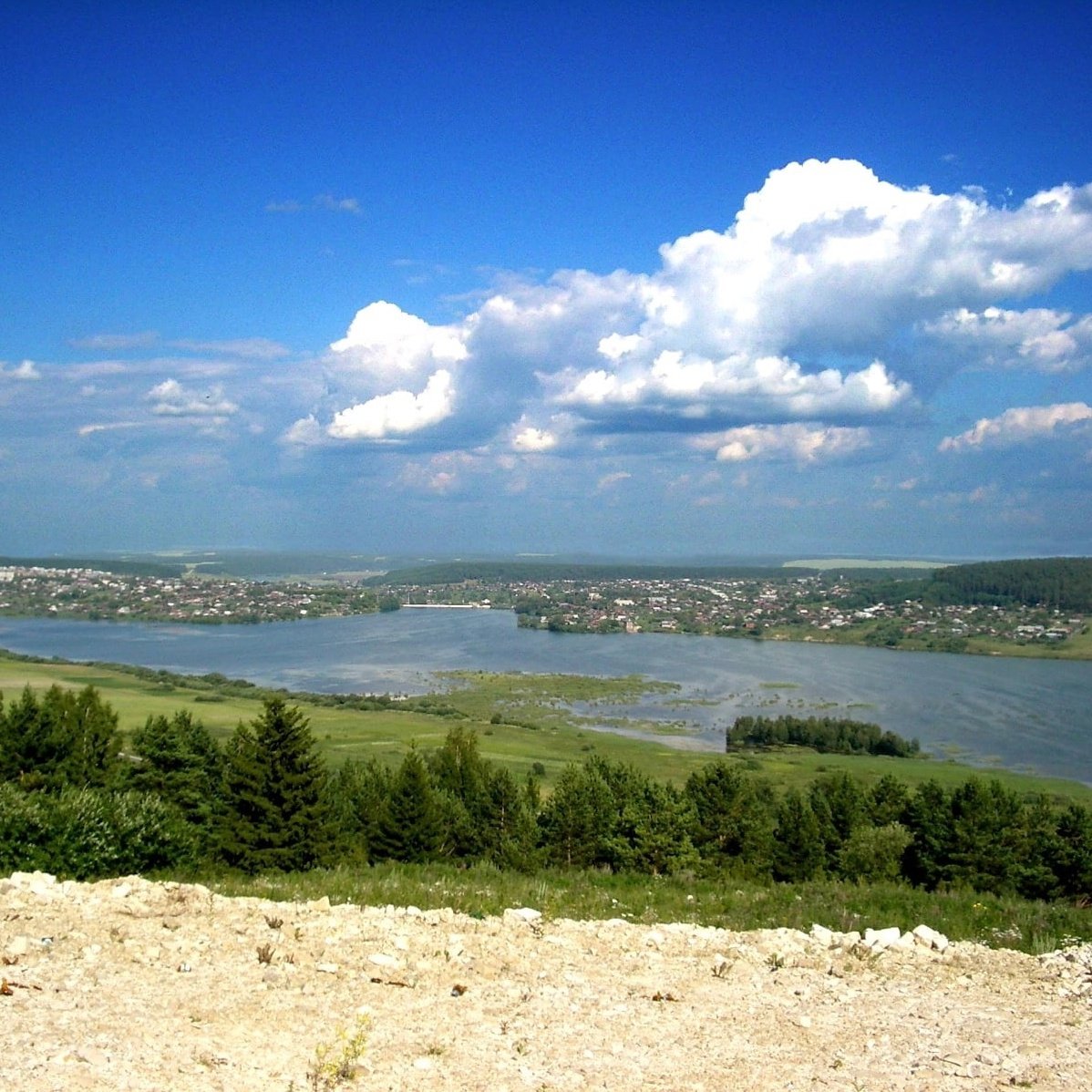 Суксунский пруд Пермский край