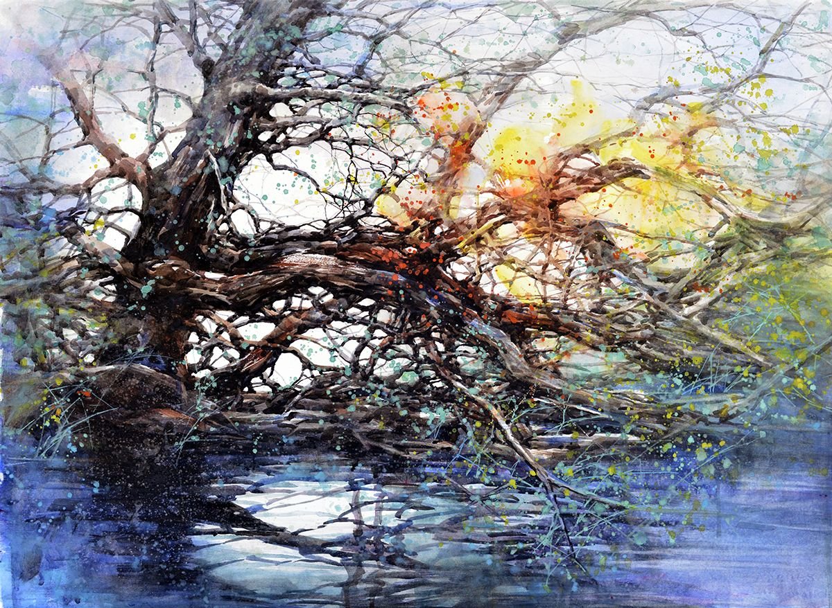 Художник z l Feng