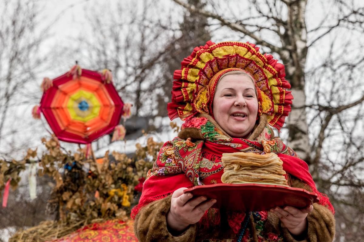 Празднование Масленицы