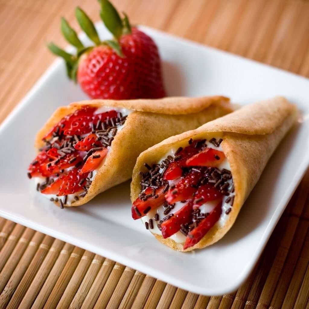 Красивые блинчики с начинкой